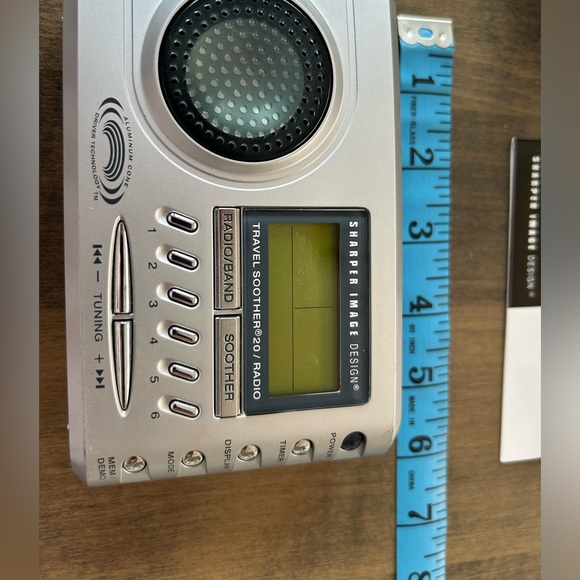 🔔The Sharper Image ȘI721 Travel Soother 20 Radio Alarm Clock🔔 - Picture 8 of 17